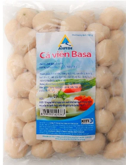 Cá viên basa hấp 500g, 1kg