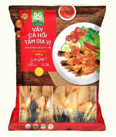 Vây cá hồi tẩm gia vị 500 Sài Gòn Foods
