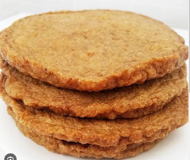 chả cá chiên bánh tròn