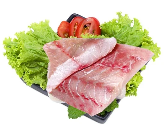 Cá chẽm file không da
